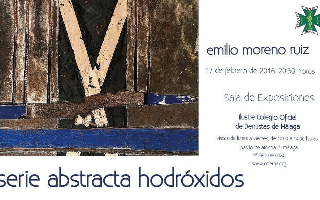 Serie Abstracta de Hodróxidos, nueva exposición del Colegio
