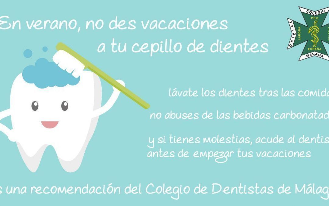 En verano, no des vacaciones a tu cepillo de dientes