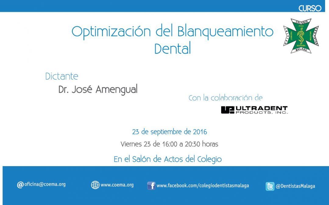 Nuevo curso sobre blanqueamiento dental