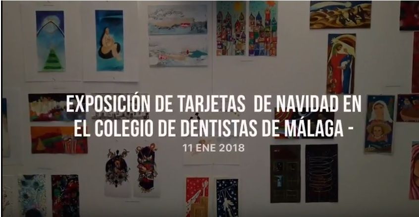 EXPOSICIÓN Y ENTREGA DE DIPLOMAS A LOS PARTICIPANTES DE LAS TARJETAS DE NAVIDAD