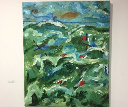 Naufragio es la exposición de pintura del mes de mayo