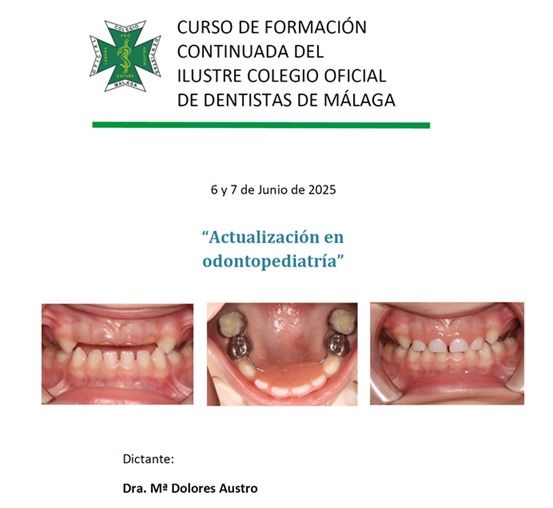 Curso: «Actualización en Odontopediatría»
