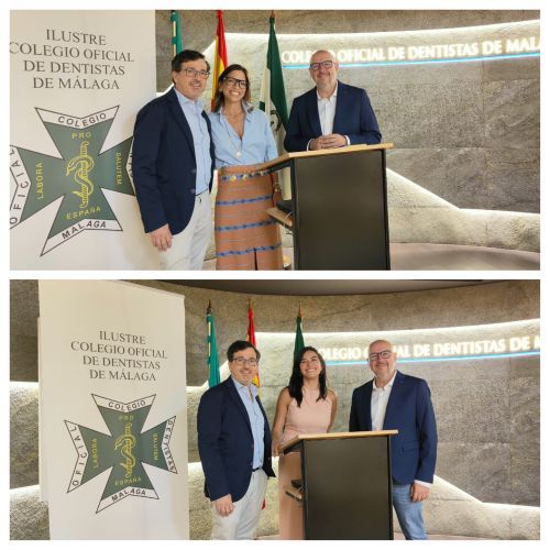 Vanda Lapadula y Ana María Irini García, nuevos miembros de la Junta de Gobierno del Ilustre Colegio Oficial de Dentistas de Málaga
