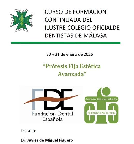 Abierto el plazo de inscripción al curso: “Prótesis Fija Estética Avanzada”