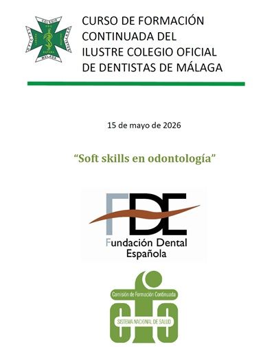 Abierto el plazo de inscripción al curso: «Ergonomía Dental y Gestión de Clínicas. Soft Skills»