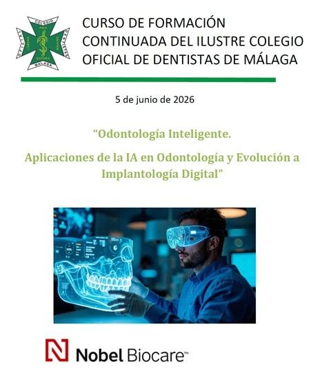 Abierto el plazo del curso: «Odontología Inteligente. Aplicaciones de la IA en Odontología y Evolución a Implantología Digital»