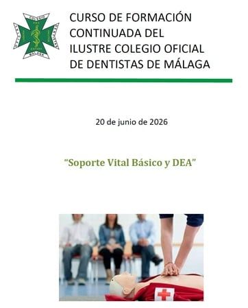 Abierto el plazo de inscripción al curso: “Soporte Vital Básico y DEA”