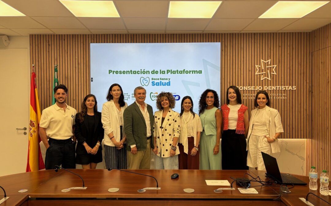 El Consejo General de Dentistas y la FDE, con el patrocinio de Oral-B, presentan la plataforma “Boca sana y salud”